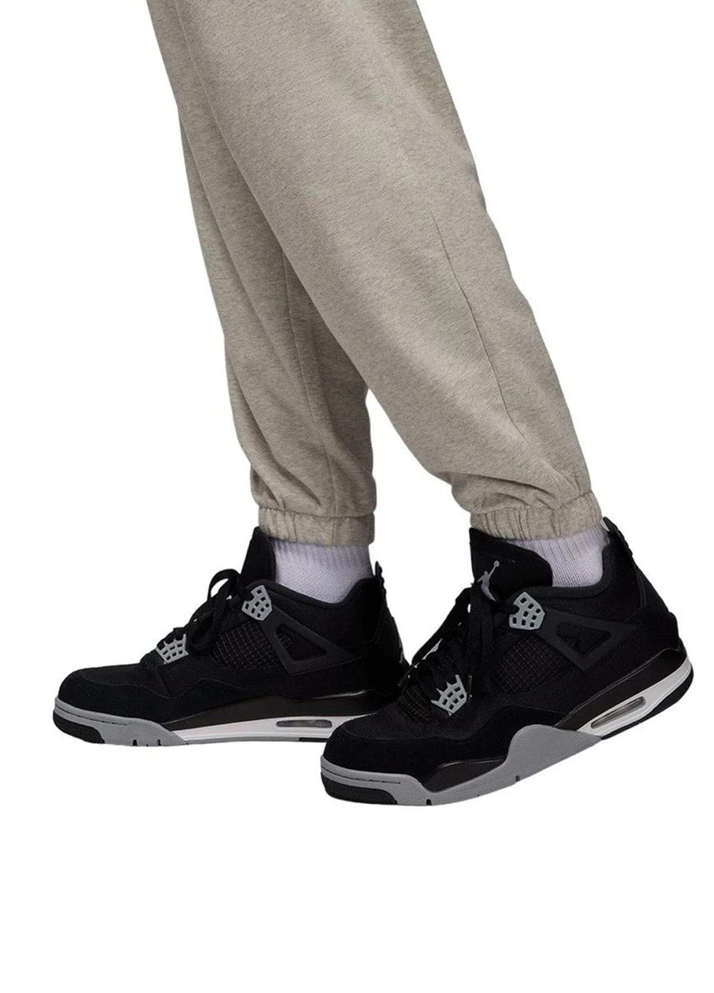 Бежевые спортивные, кэжуал демисезонные джоггеры брюки Jordan