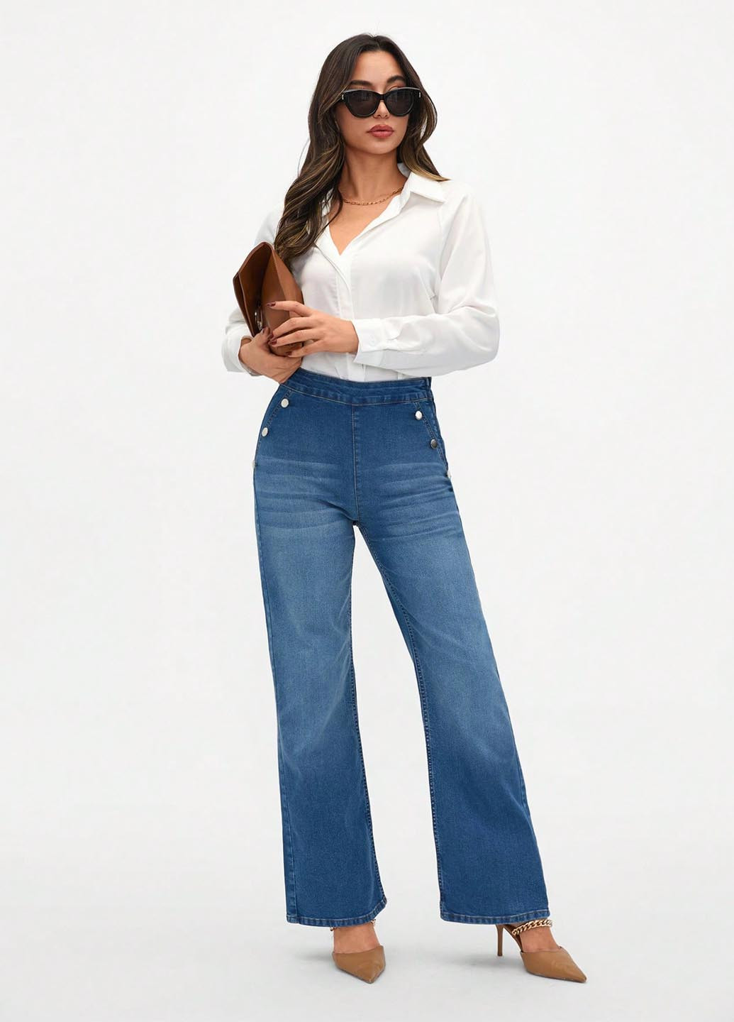 Джинси SHEIN - (366071061)