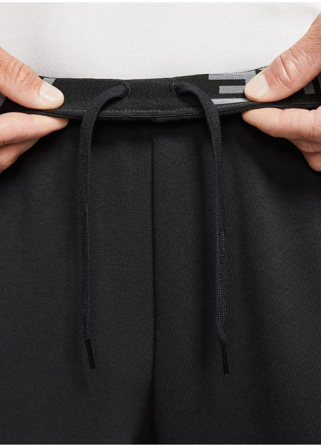 Черные кэжуал, спортивные демисезонные джоггеры брюки Nike