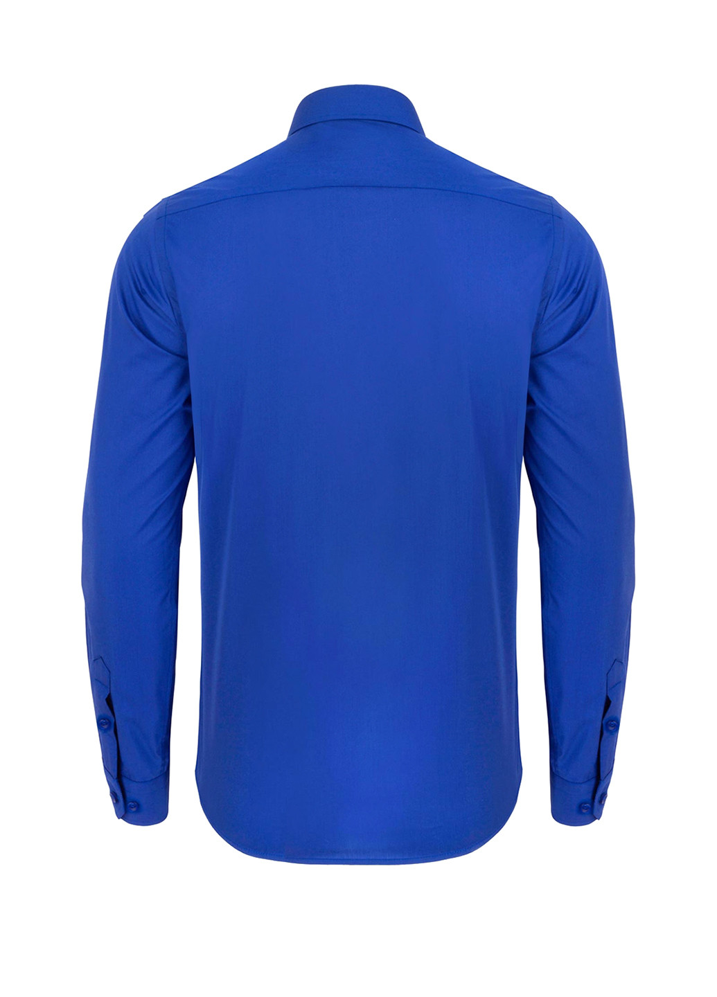 Синяя кэжуал рубашка Pako Lorente с длинным рукавом