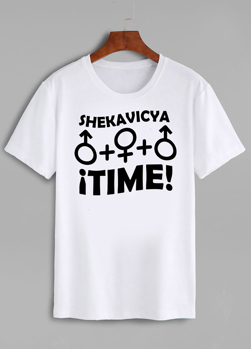 Белая демисезон футболка женская белая shekavicya time Love&Live