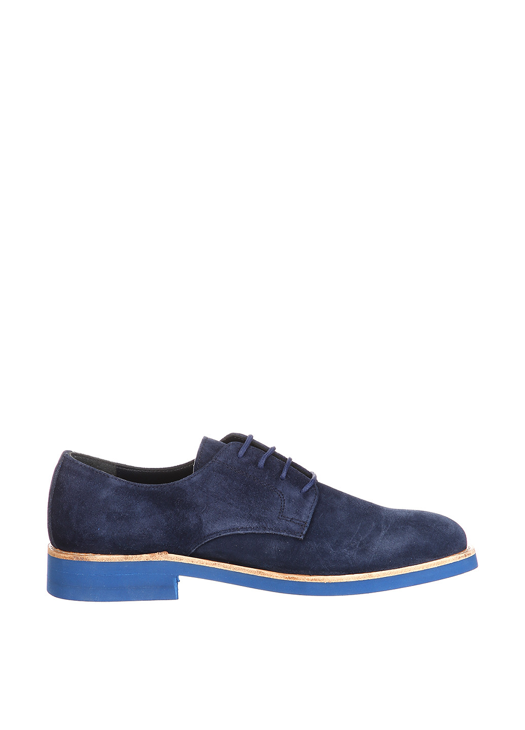 Темно-синие туфли со шнурками Gallucci