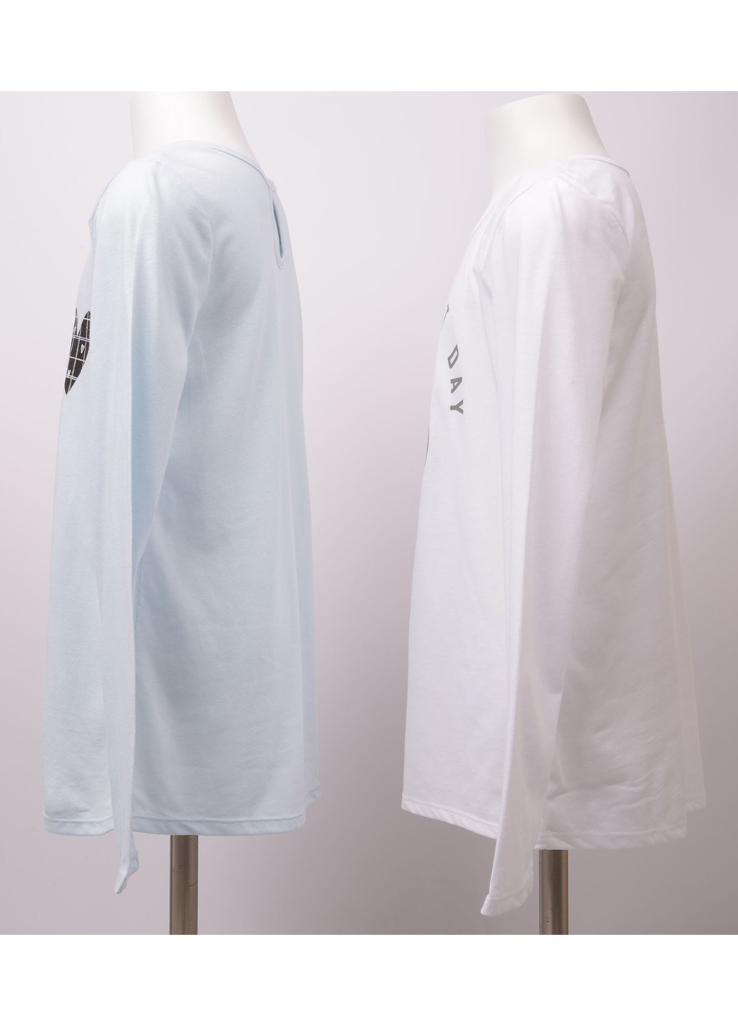 Разноцветный демисезонный кэжуал лонгслив Justice с сердечками