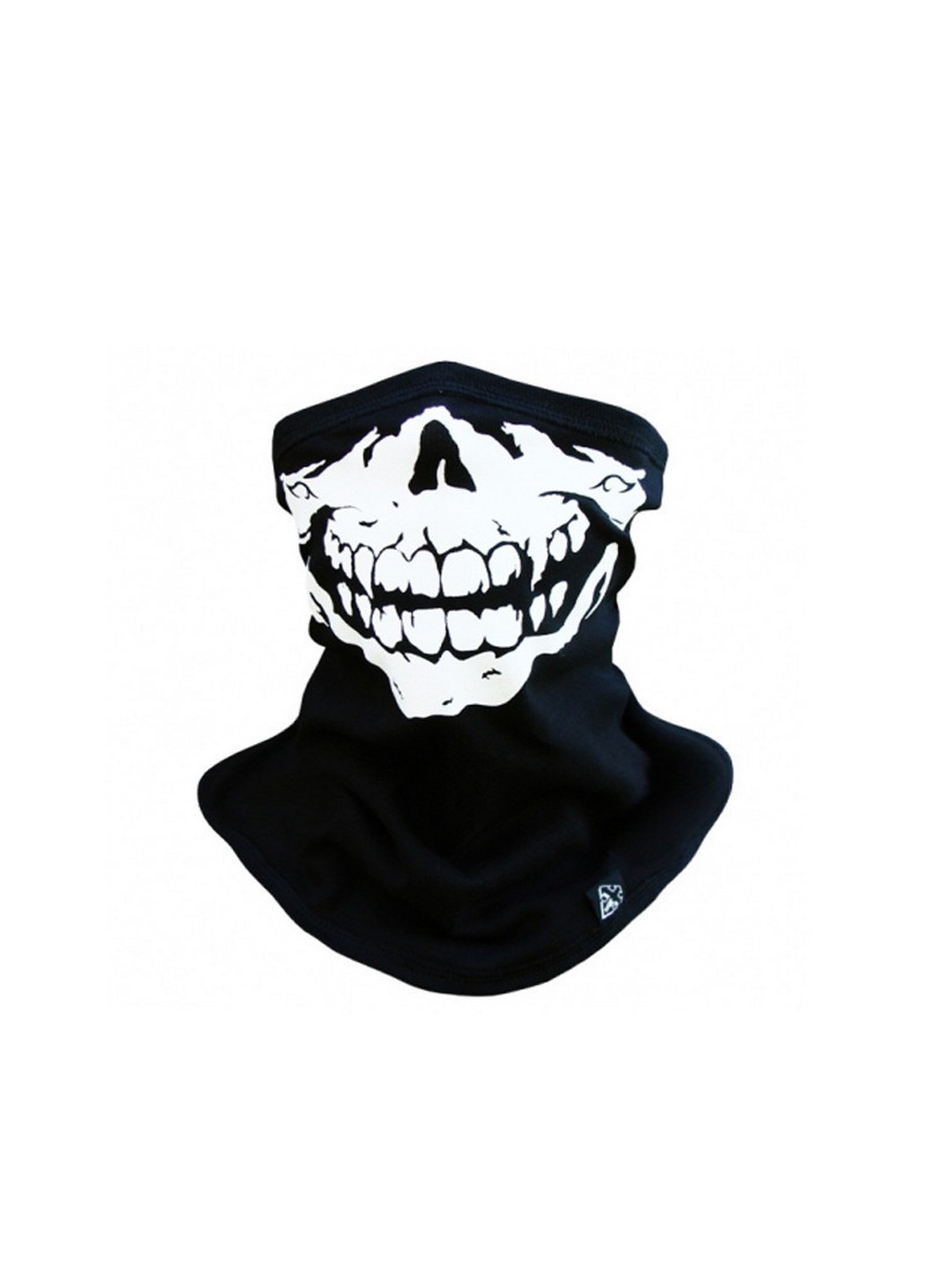 Rough Radical качественная балаклава с черепом, маска, бафф универсальный однотонный черный спортивный производство - Польша