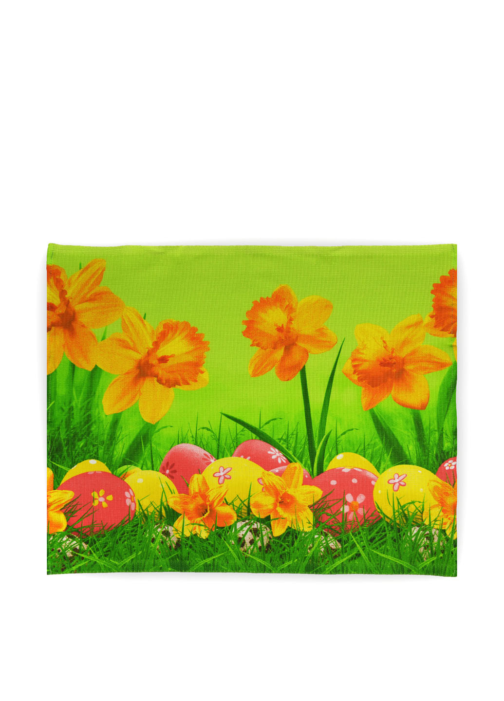 No Brand полотенце, 50х60 см цветочный зеленый производство - Украина