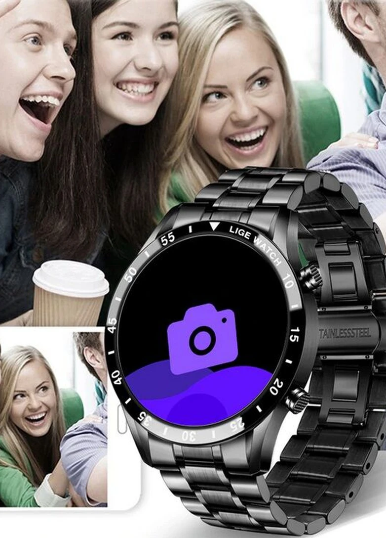 Смарт годинник Smart Power Nano Black UWatch (253014224)