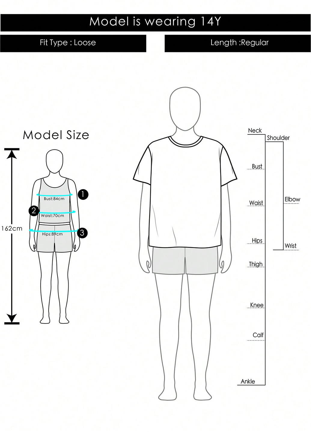 Белая летняя футболка SHEIN