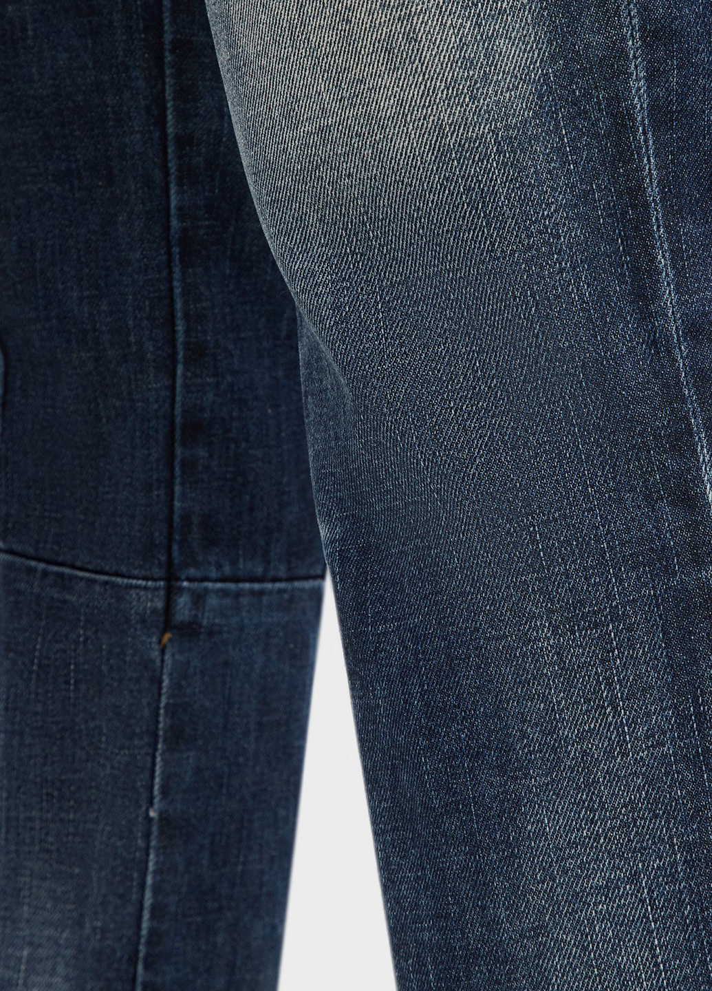 Синие демисезонные прямые джинсы Diesel