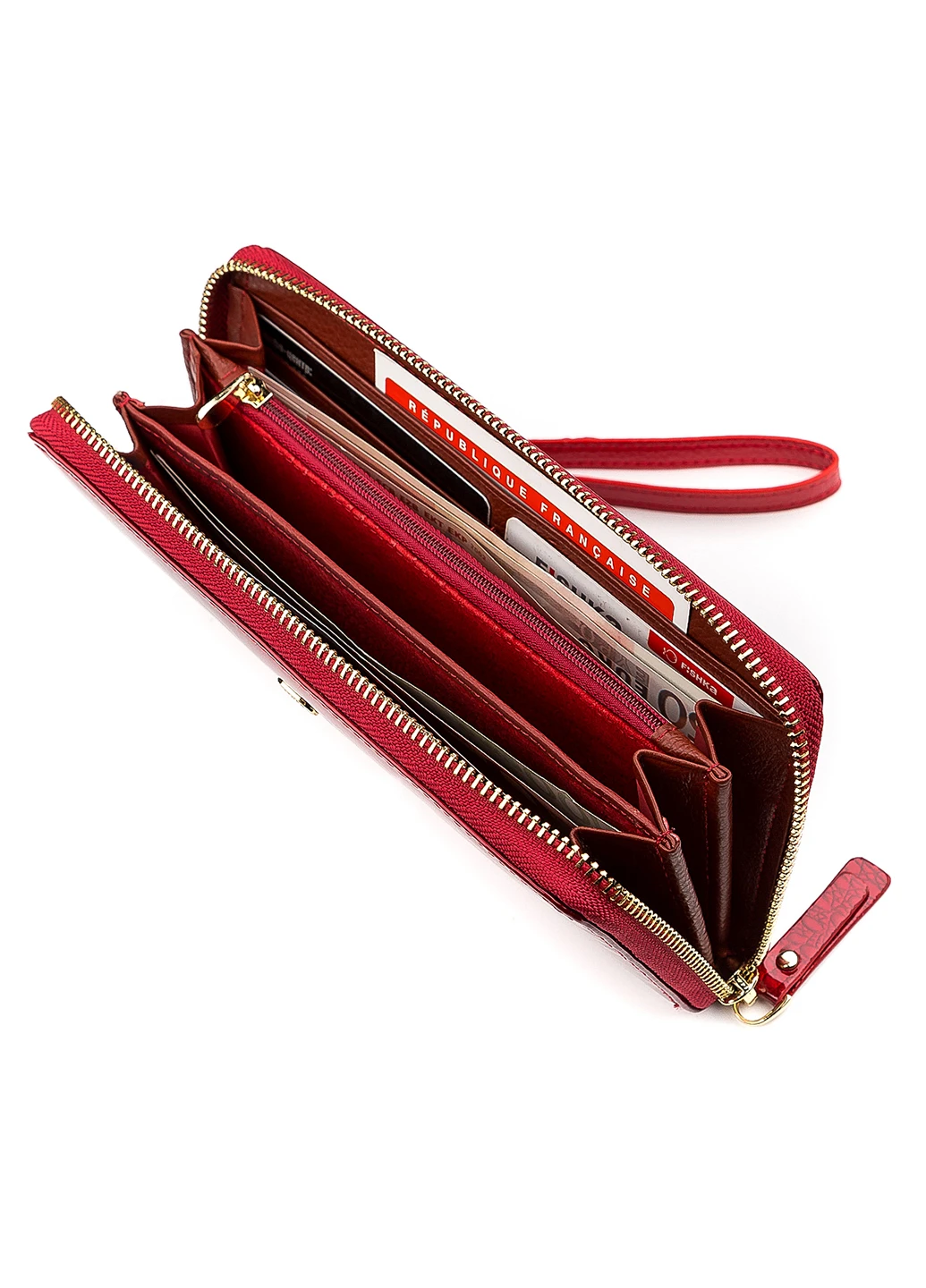 Женский кожаный кошелек 19,5х10х2 см st leather (229460627)