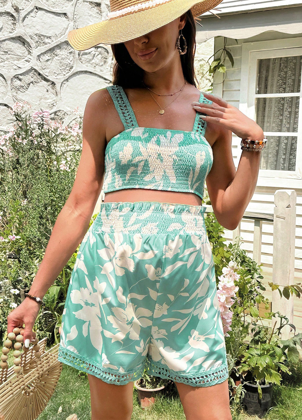 Костюм (топ, шорты) для беременных SHEIN (366499299)