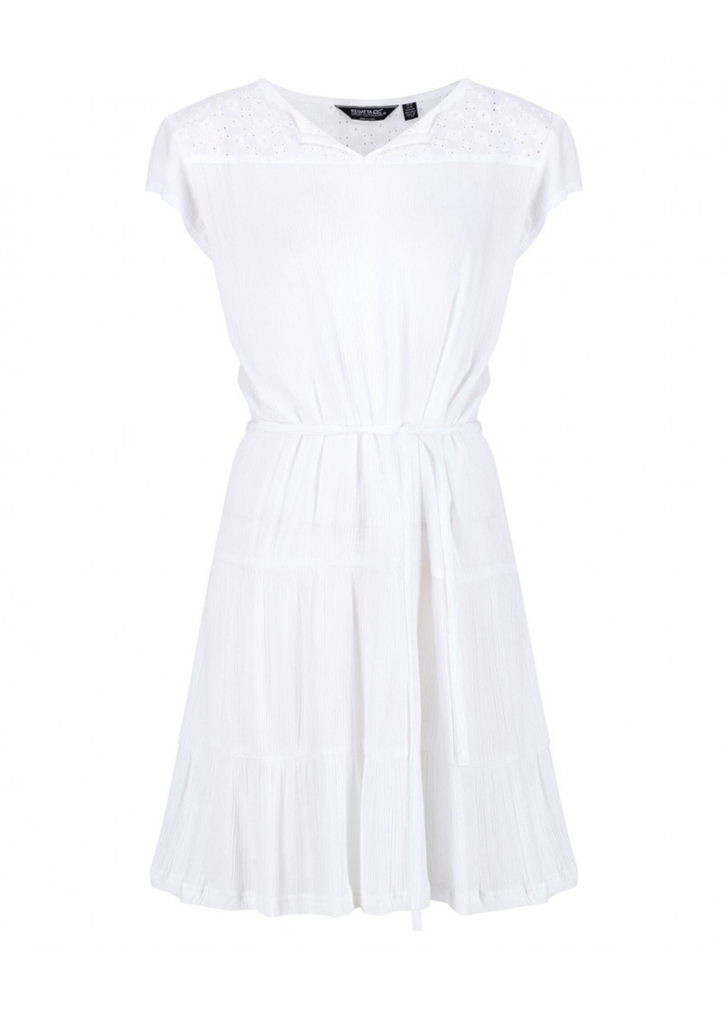 Белое кэжуал платье Regatta однотонное