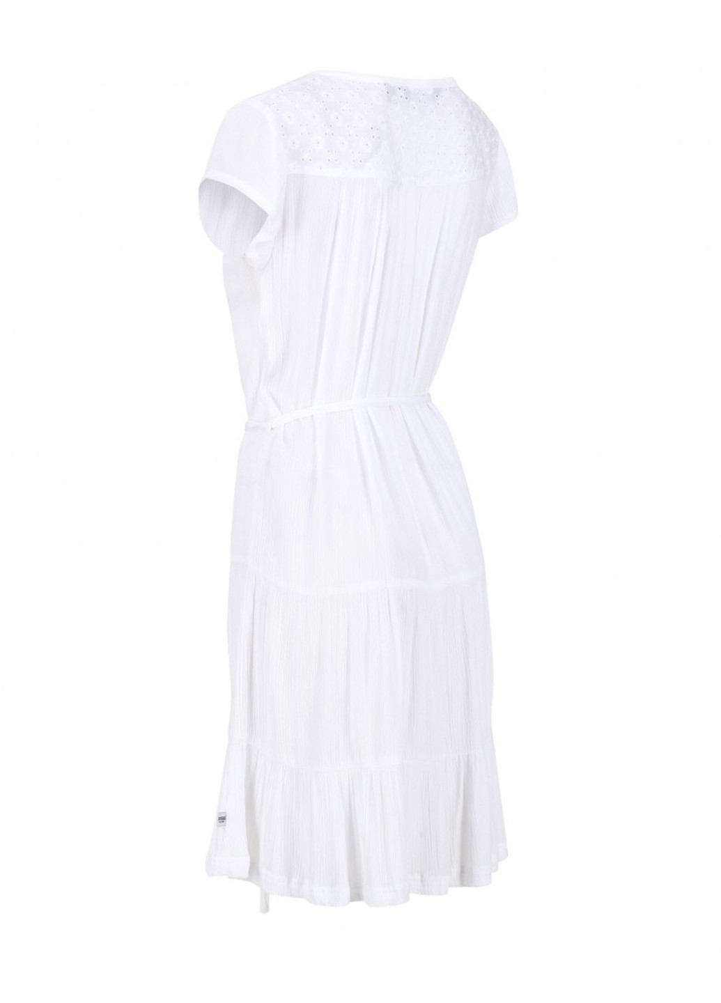 Белое кэжуал платье Regatta однотонное