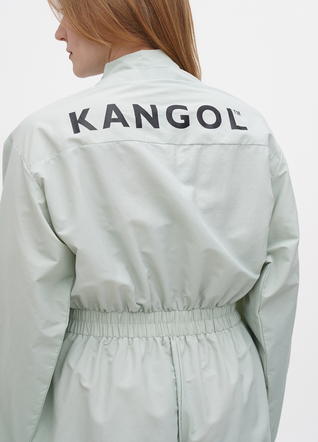 Комбинезон Kangol комбинезон-брюки однотонный мятный кэжуал нейлон