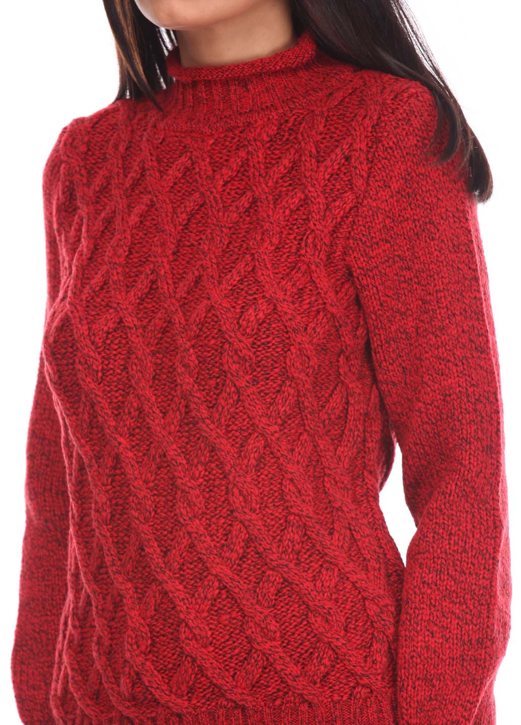 Красный зимний свитер Flash