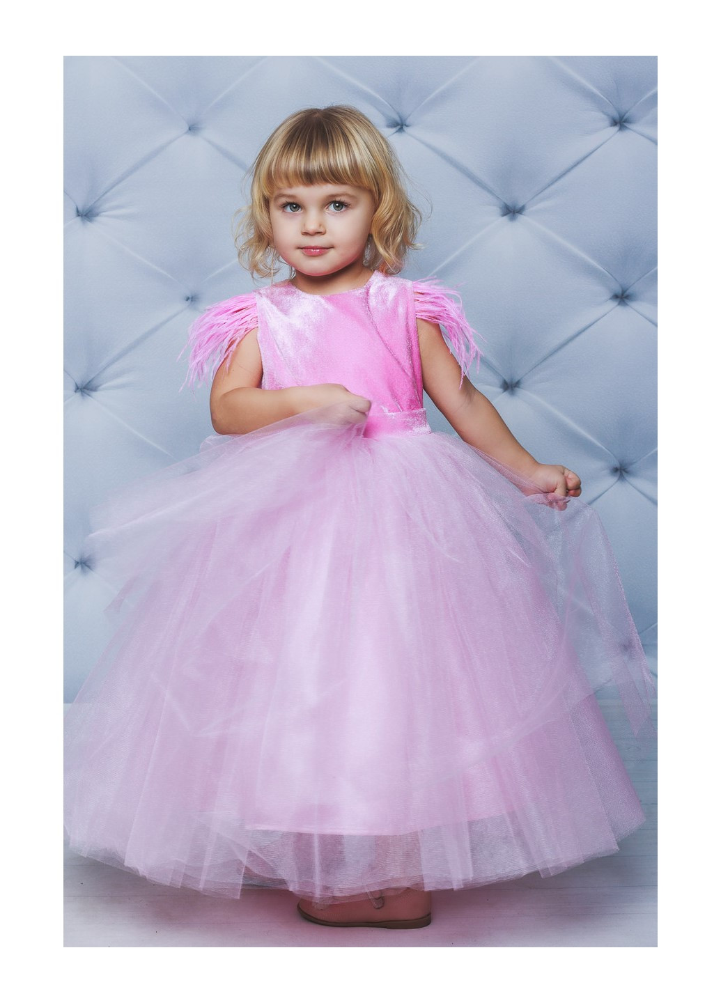 Рожева футболка 1092 98 синє Color Dreams (223667344)