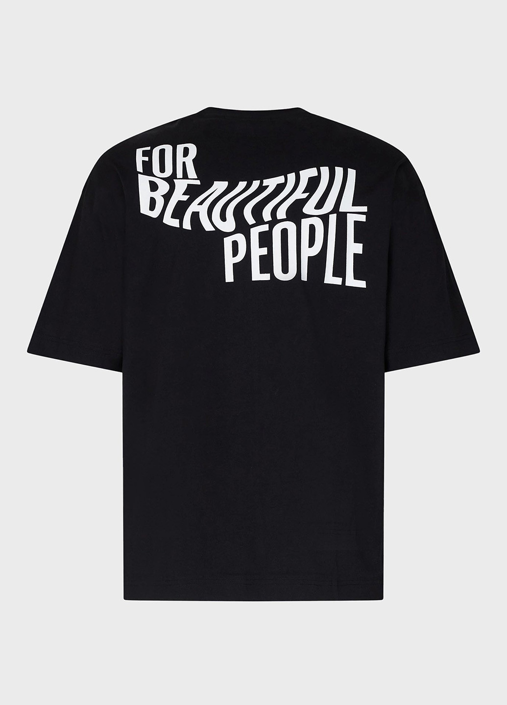 Черная футболка Drykorn