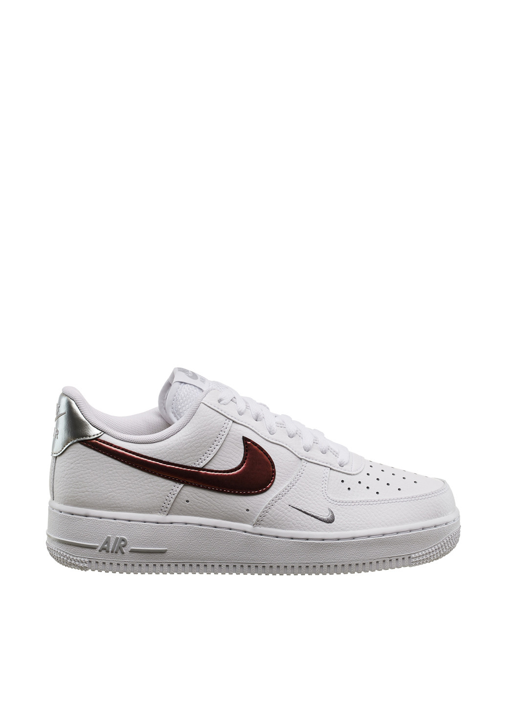 Белые всесезонные кроссовки fd0654-100 Nike AIR FORCE 1 07 LV8