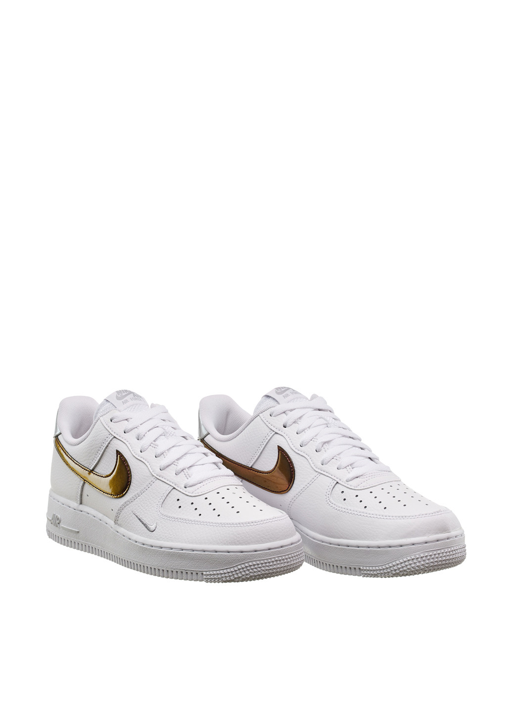 Белые всесезонные кроссовки fd0654-100 Nike AIR FORCE 1 07 LV8