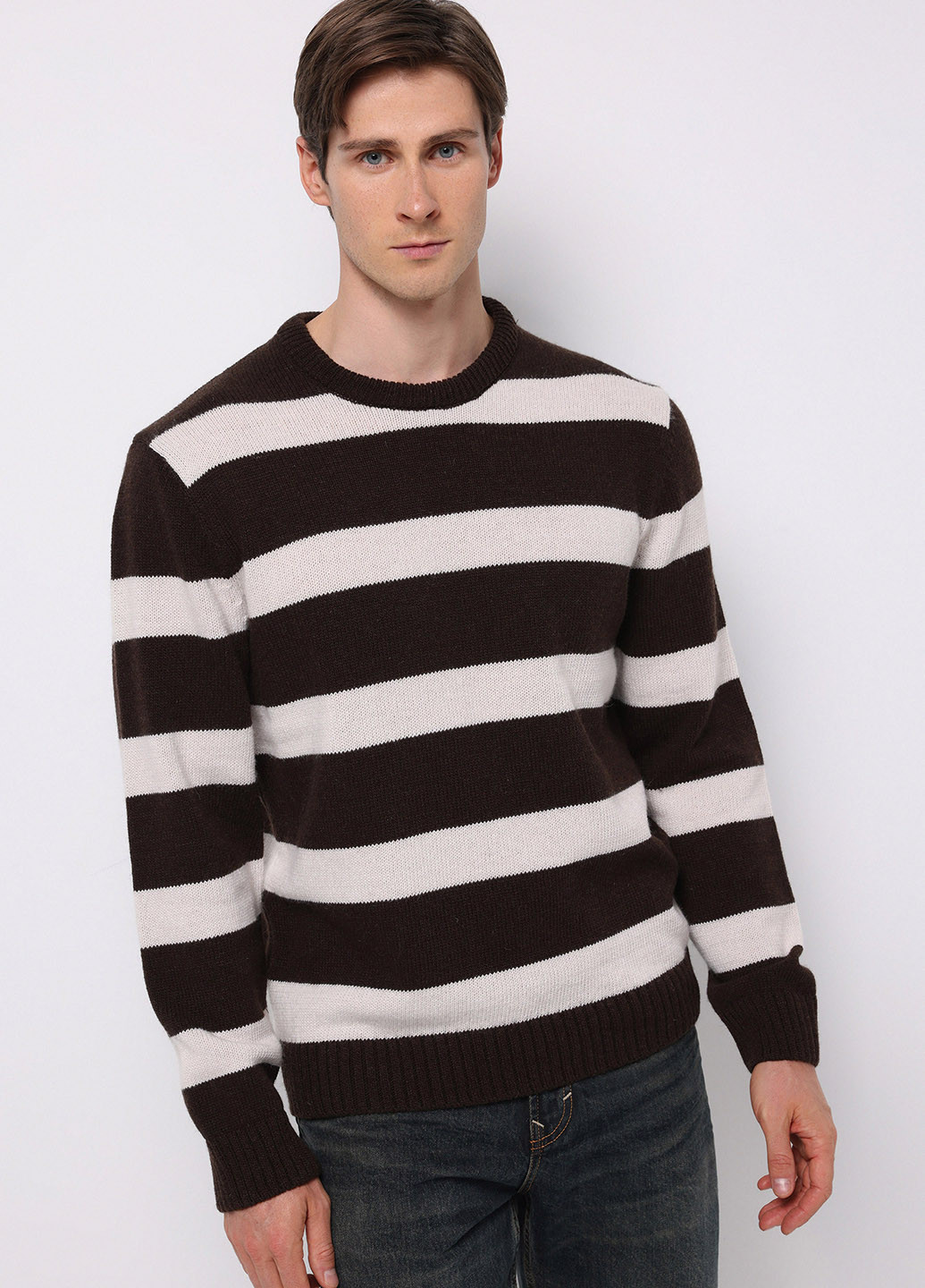 Темно-коричневий демісезонний джемпер джемпер Colin's