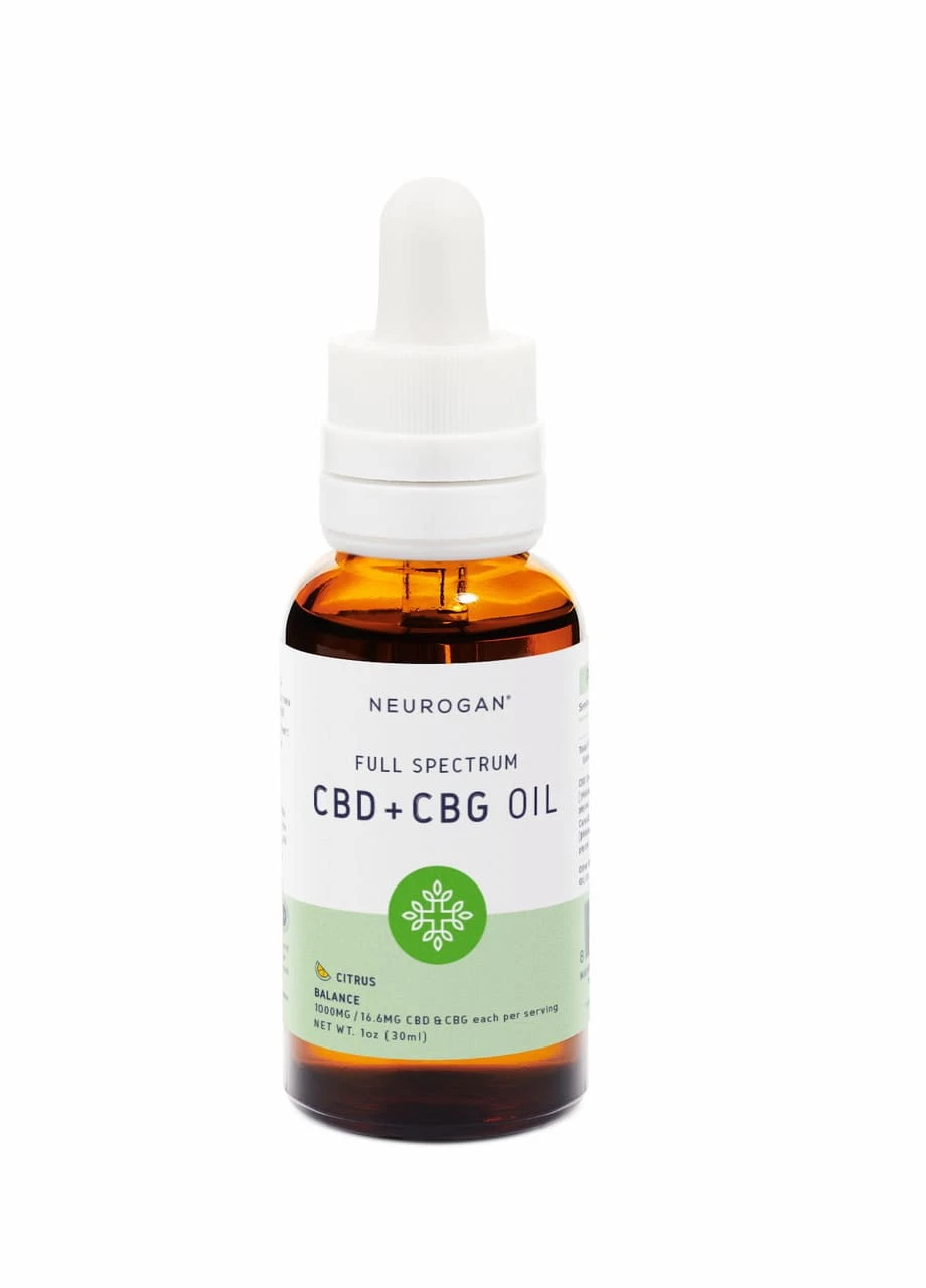 CBD + CBG масло з повним спектром канабіноїдів. 2000Mg Full Spectrum CBD + CBG Oil. 30ml флакон з піпеткою Neurogan (244492155)