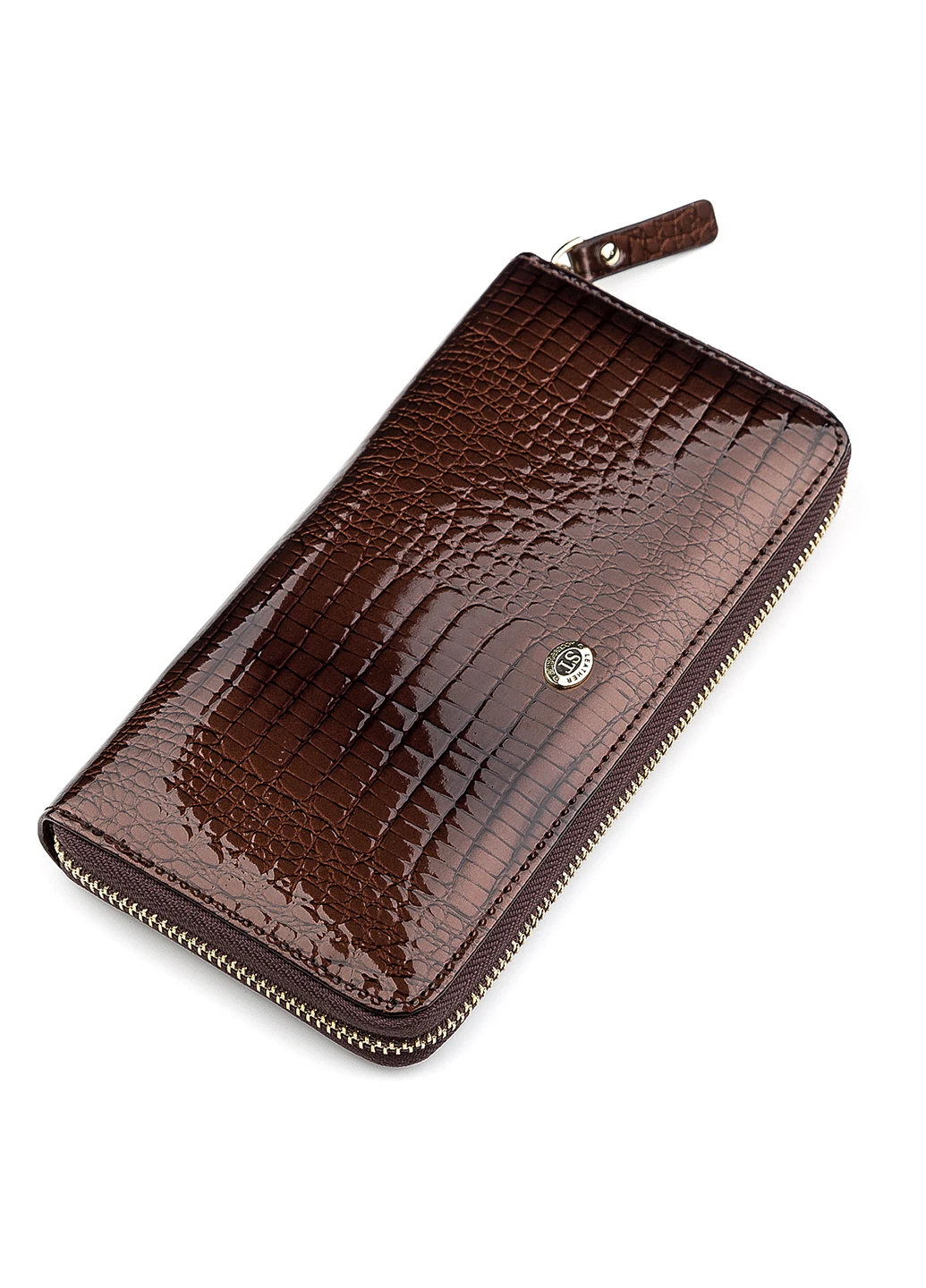 Жіночий шкіряний гаманець 19,5х10х2 см st leather (252131486)