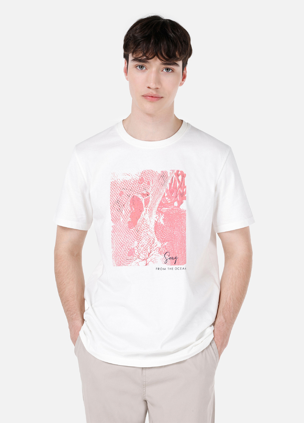 Біла футболка Colin's