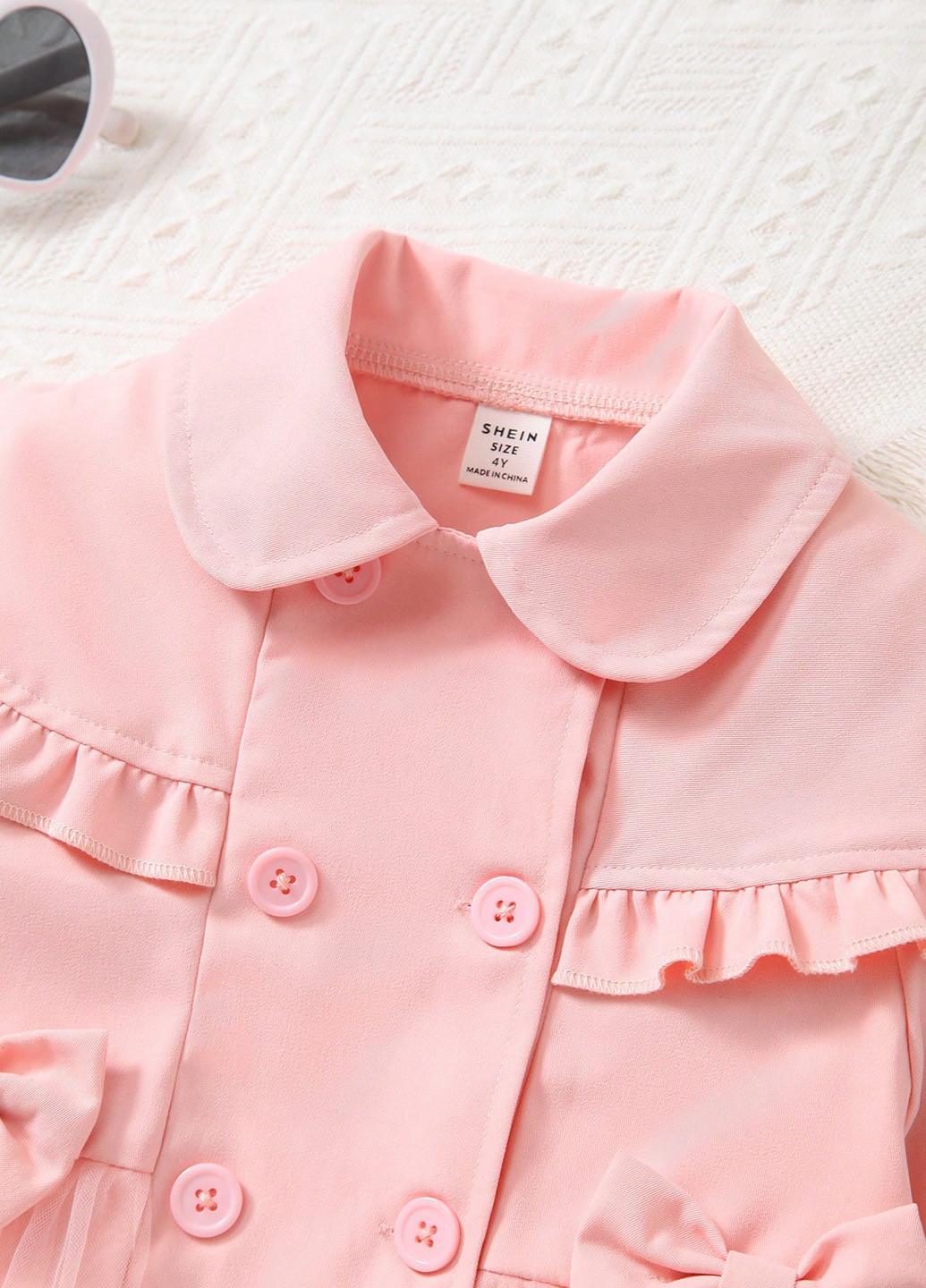 Плащ SHEIN на гудзиках демісезон (342068405)