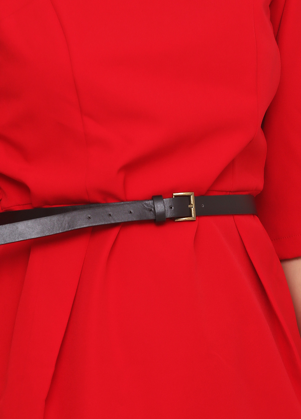 Червона кежуал сукня без підкладу Larabella однотонна