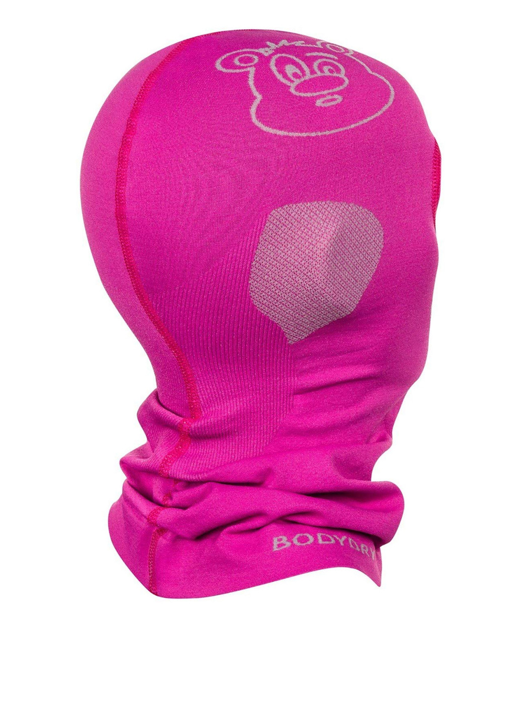 Body Dry балаклава однодирочна малюнок рожевий спортивний поліамід виробництво - Польща