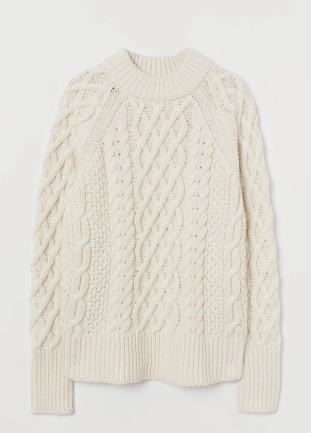 Молочний зимовий светр для вагітних H&M