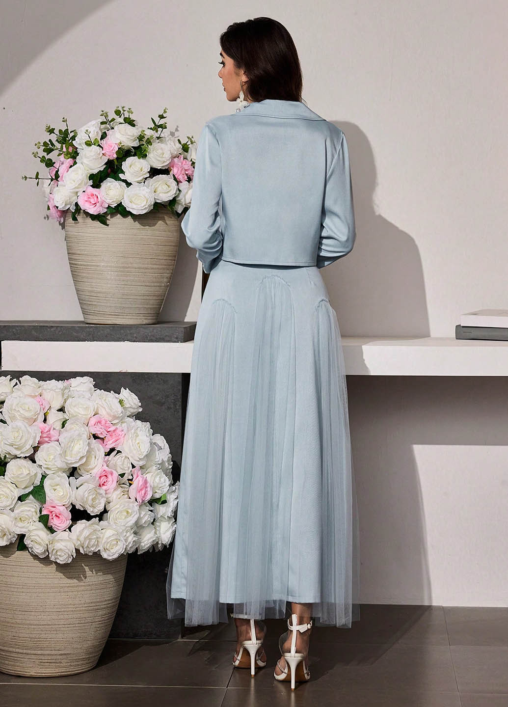 Костюм (жакет, юбка) SHEIN (366268309)