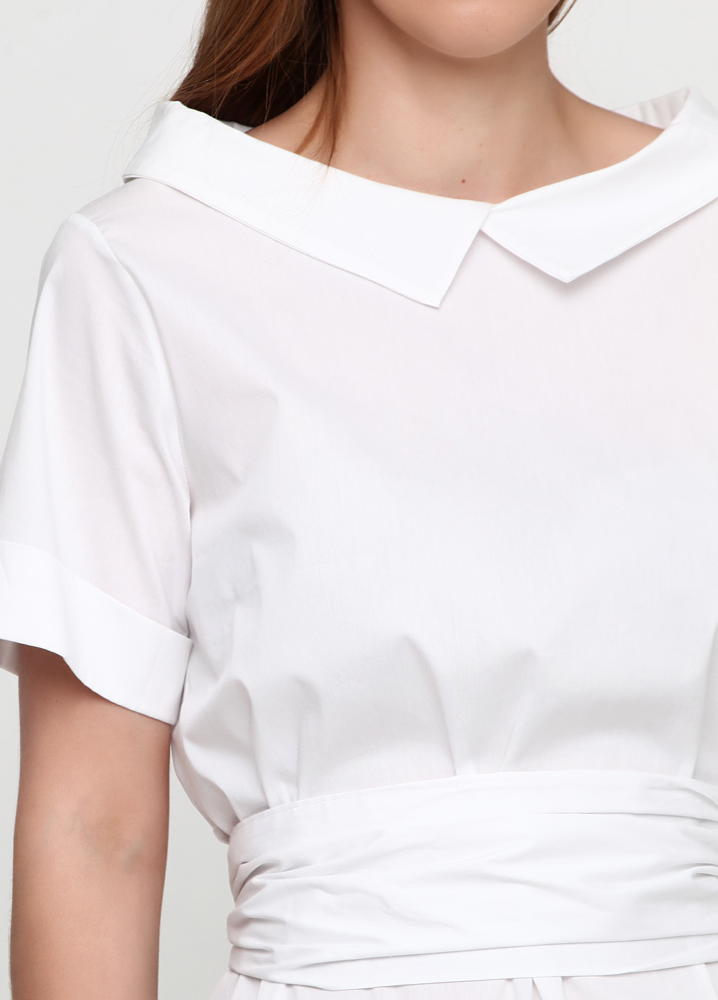Белая летняя блуза Ilma