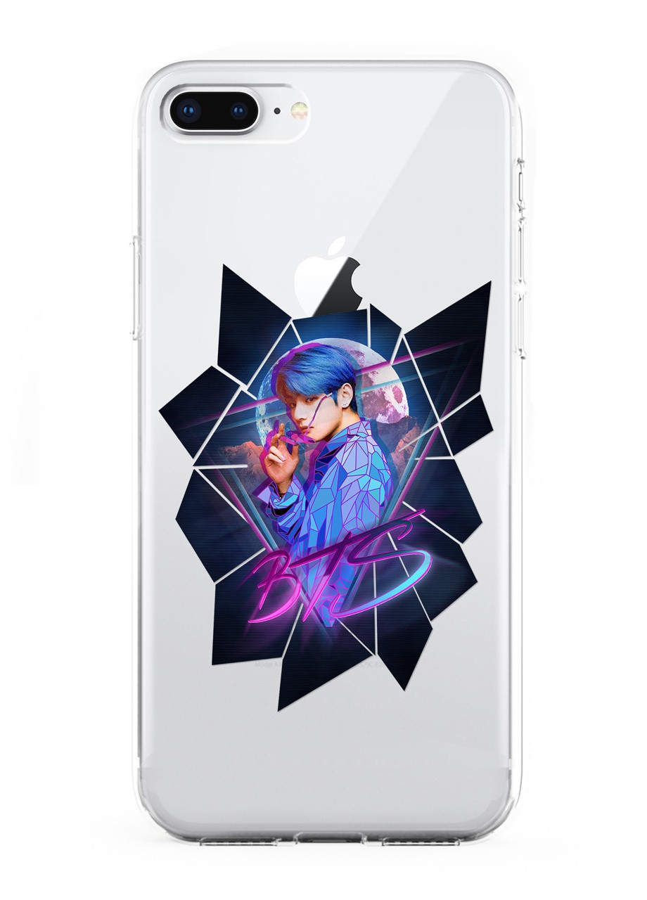 Чохол силіконовий Apple Iphone 7 plus БТС (BTS) (17364-1067) MobiPrint (219347952)