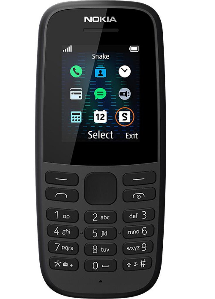Мобильный телефон 105 DS 2019 Black (16KIGB01A01) Nokia (203961113)