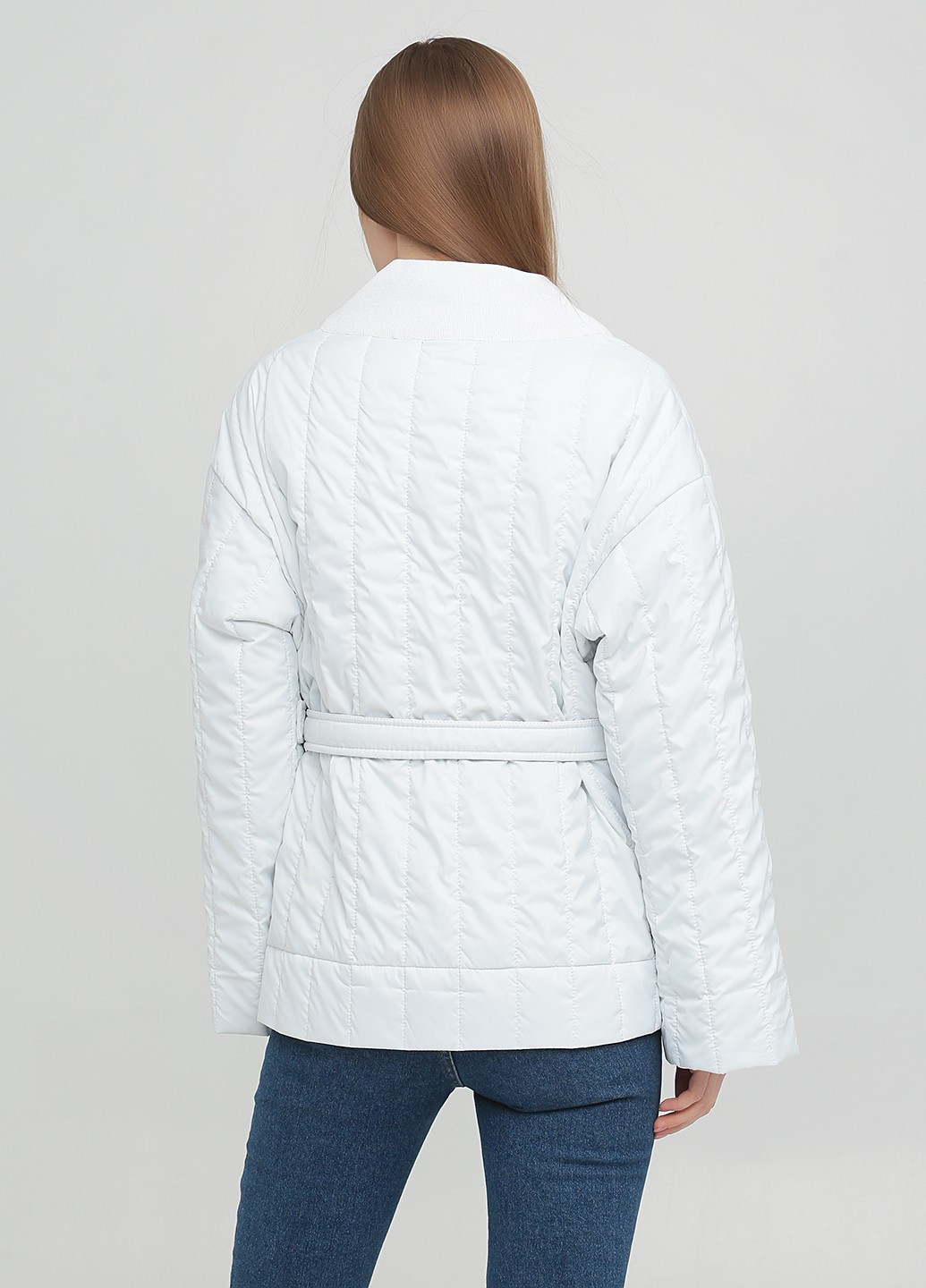 Белая демисезонная куртка MiNiMax
