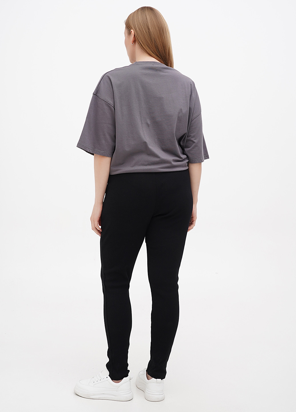 Черные демисезонные леггинсы Boohoo