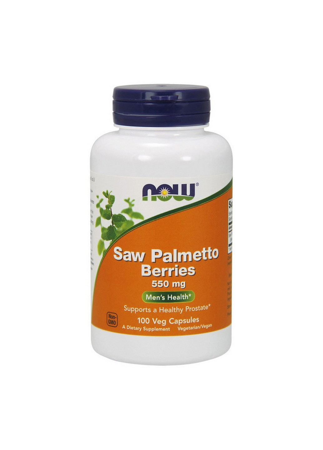 Со пальметто Saw Palmetto Berries 550 mg (100 капс) нау фудс Now Foods (255407713)