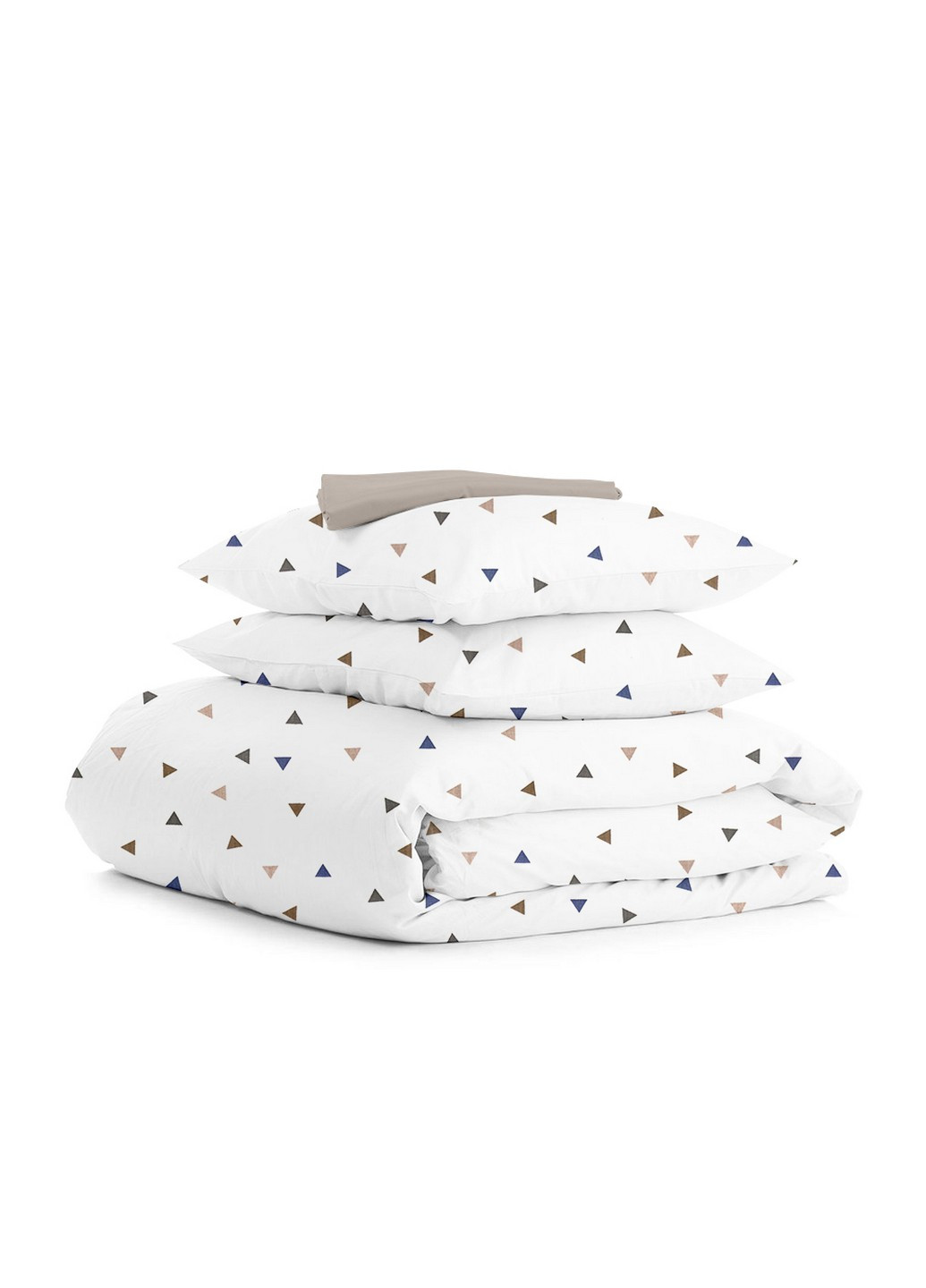 Комплект євро постільнї білизни на ризинці на ризинці Delta Color Quartz 200x220 см (4822052081549) Cosas (251851722)