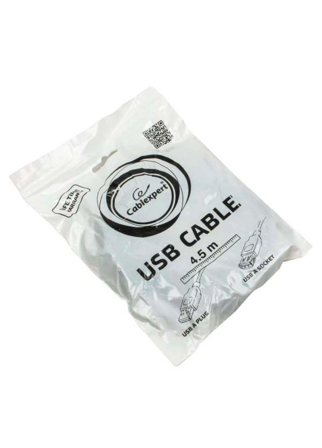 Дата кабель (CCP-USB2-AMAF-15C) Cablexpert USB 2.0 AM/AF 4.5m (239382743)