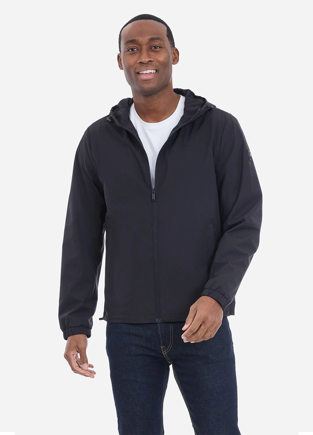 Черная демисезонная ветровка Michael Kors