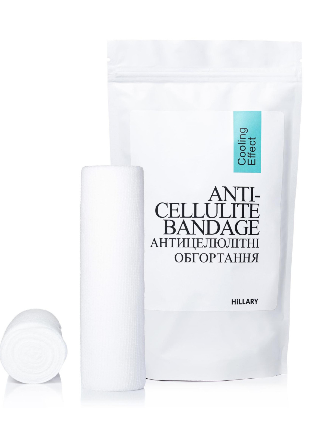 Комплекс охлаждающих антицеллюлитных обертываний Anti-Cellulite Pro(10уп.) + Рафинированное кокосовое масло, 500 мл Hillary (253023979)