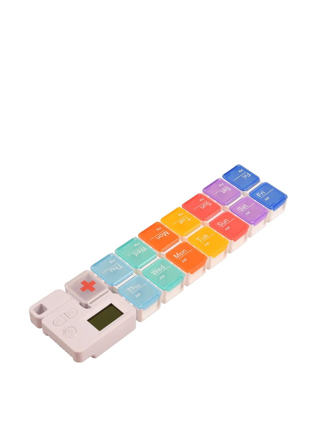 Таблетниця органайзер з таймером на 15 комірок, 30х7, 5х3 см TV-magazin (293107093)