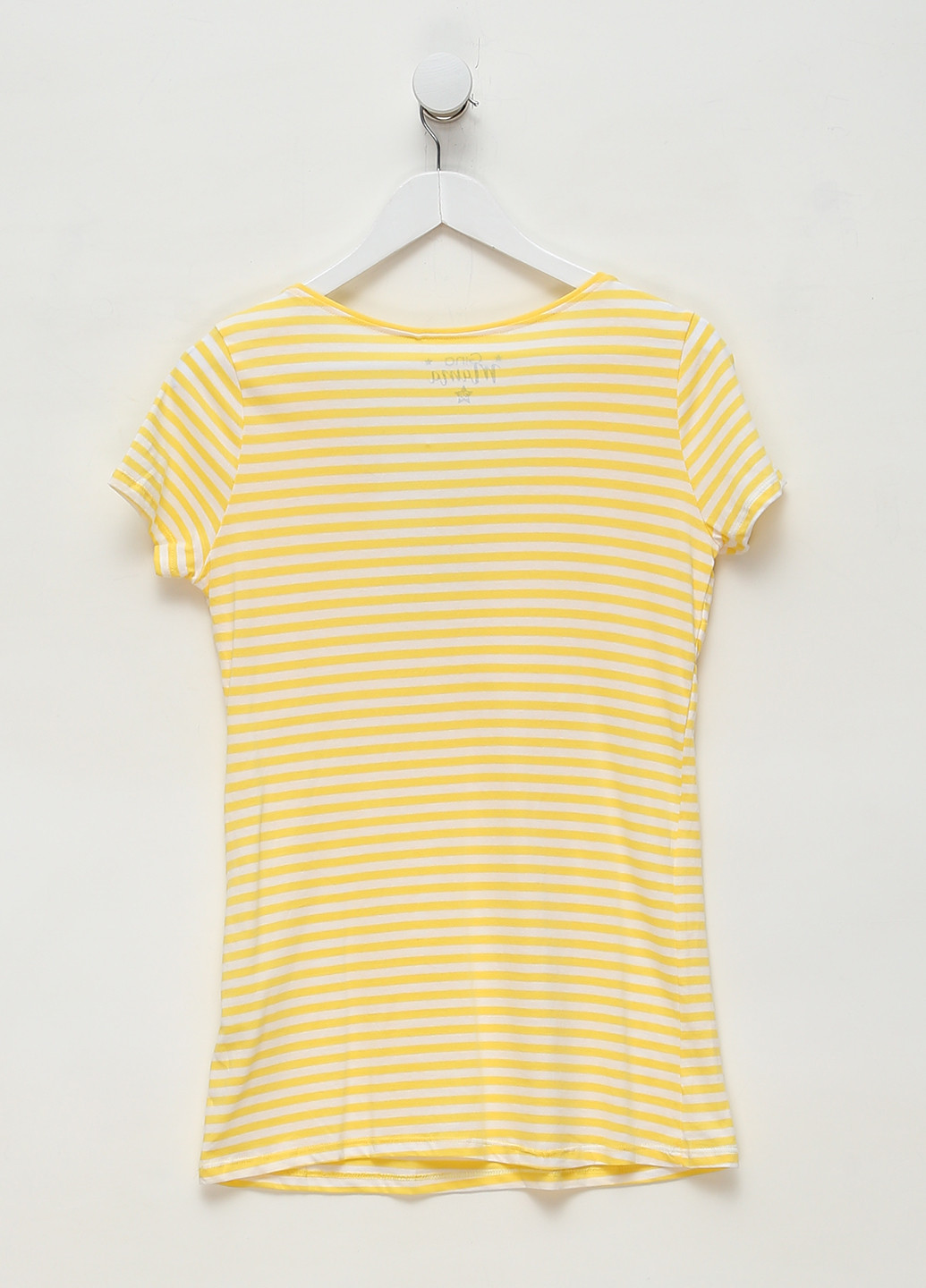Жовта літня футболка для мам, що годують Gina Benotti