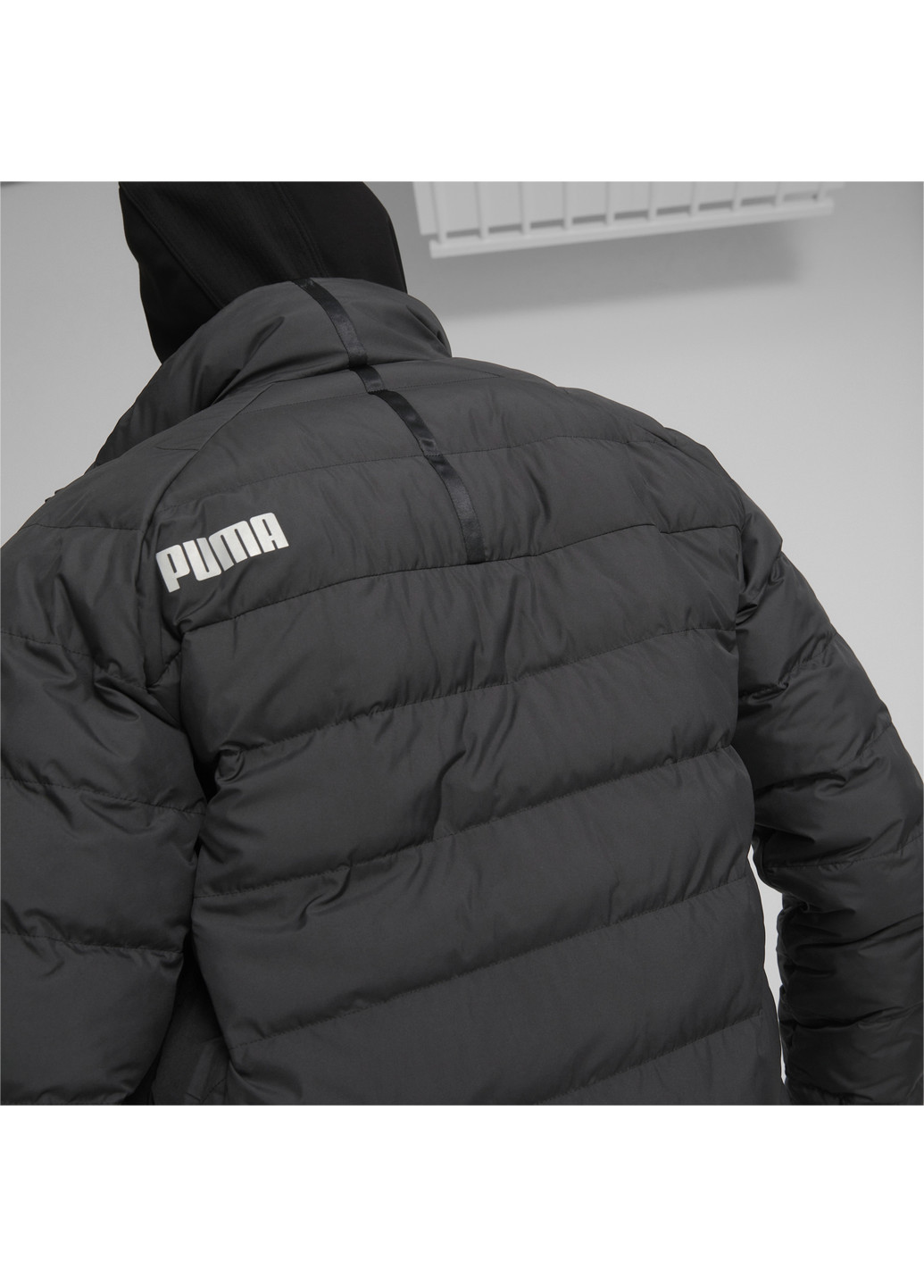 Черная демисезонная куртка active jacket men Puma