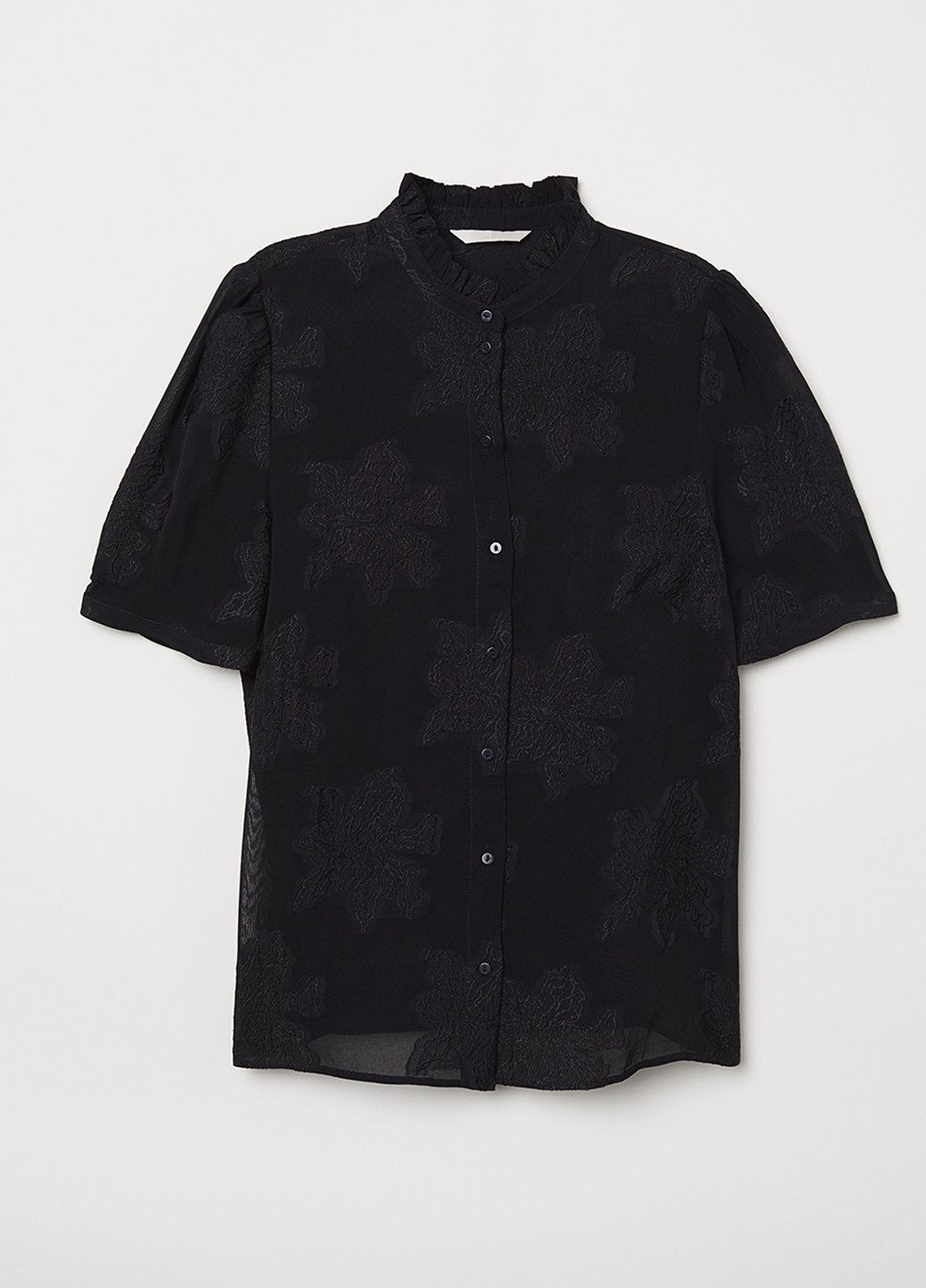 Чёрная блуза H&M