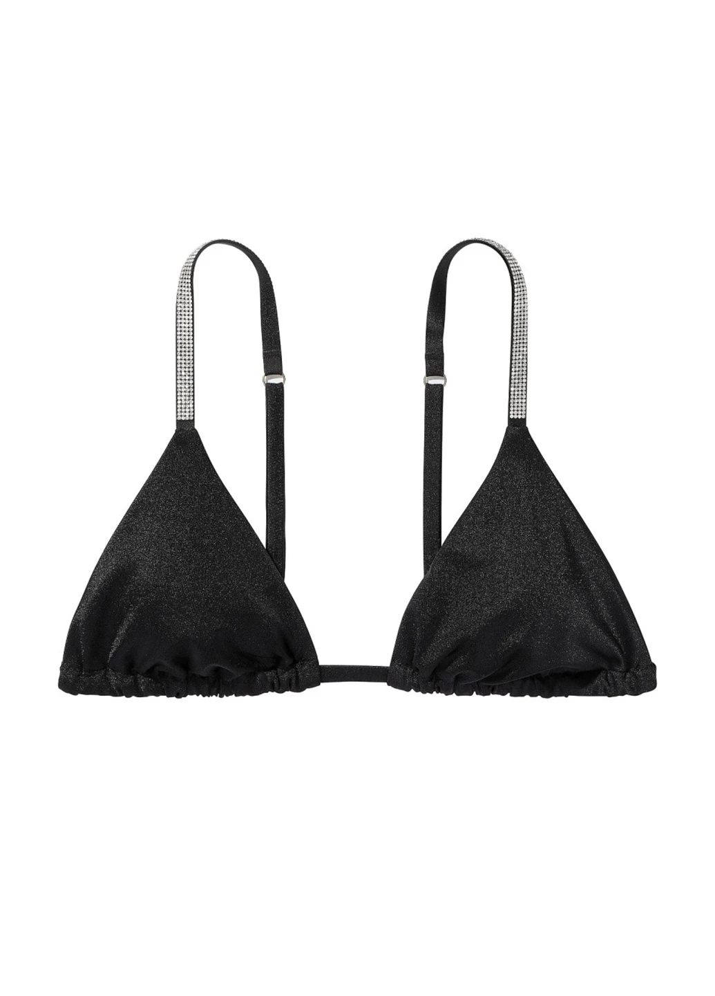 Чорний літній купальник (ліф, трусики) роздільний, бікіні Victoria's Secret