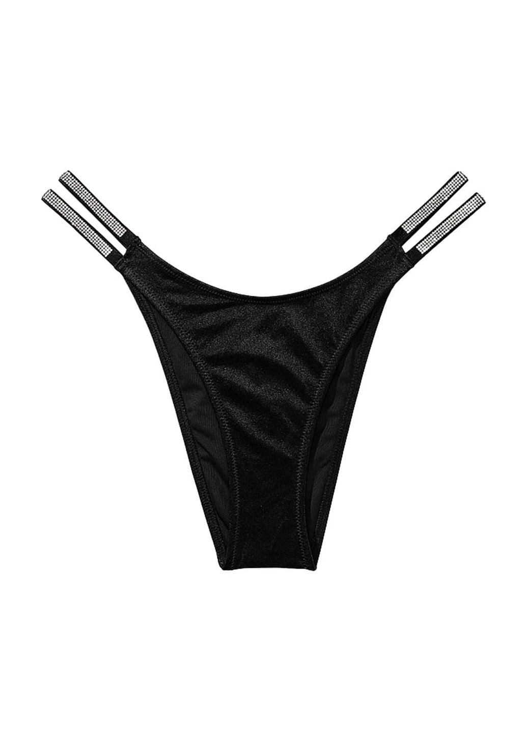 Чорний літній купальник (ліф, трусики) роздільний, бікіні Victoria's Secret
