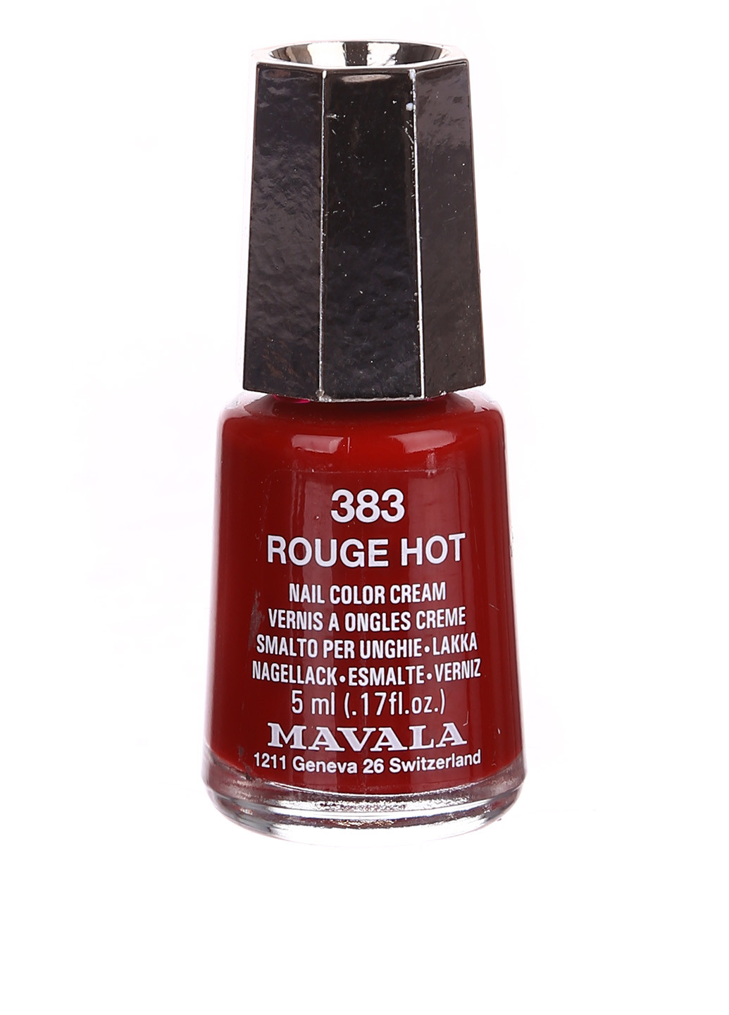 Лак для ногтей Rouge Hot, 5 мл Mavala (15580352)