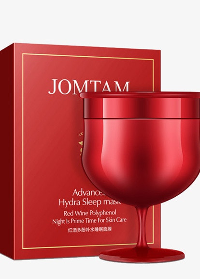 Ночная омолаживающая маска для лица с красным вином . 150г.(0156) Jomtam