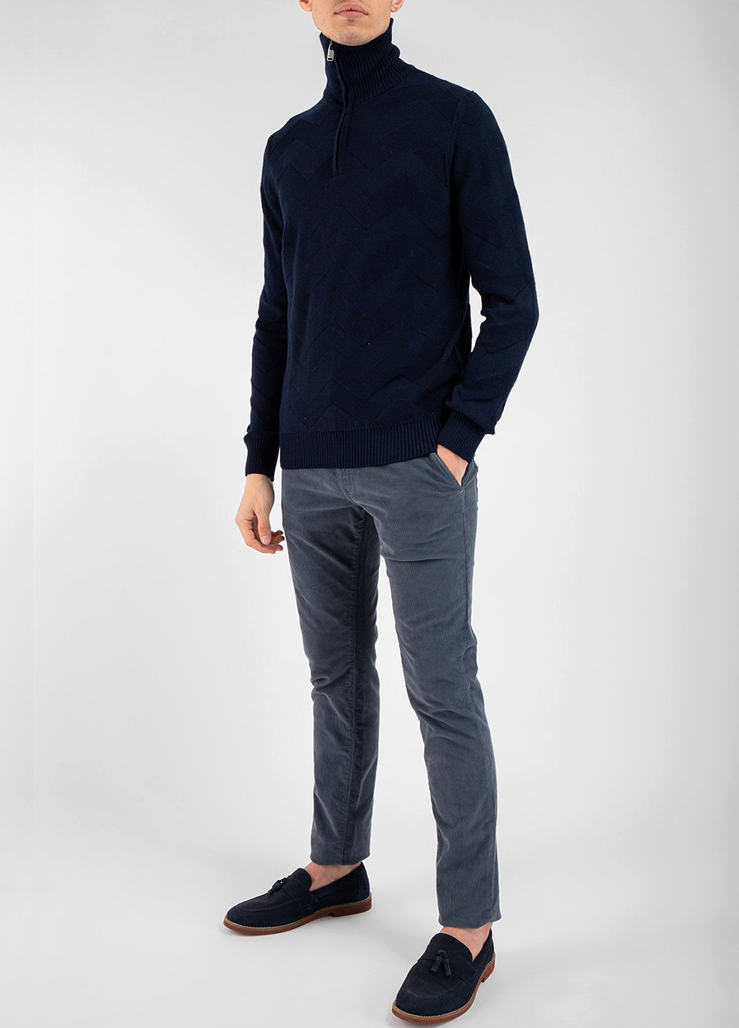 Синій зимовий джемпер Armata Di Mare